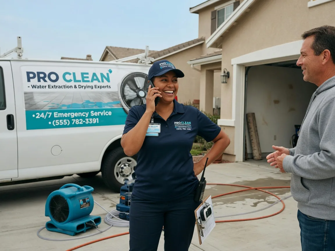 Water Extraction & Drying Pinole, CA FAQs